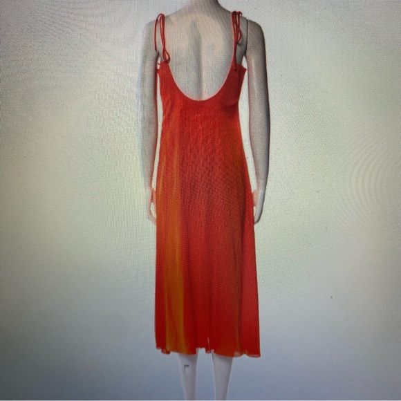 Sandro V-neck MIDI Dress size 40 - Picture 4 of 10